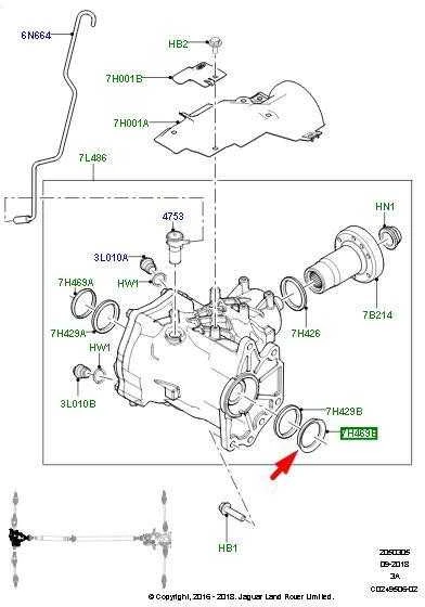 Land Rover Range Rover Evoque Discovery Sport Freelander 2 Originalus LR003155