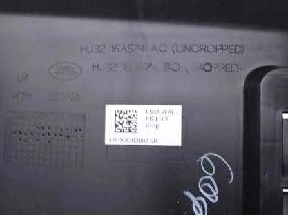 Land Rover Range Rover Evoque L538 Arch Liner Originalus LR088358