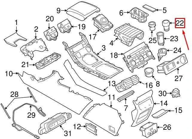 LAND ROVER RANGE ROVER EVOQUE L538 Cigarečių žiebtuvėlis originalus YUJ500050PVJ