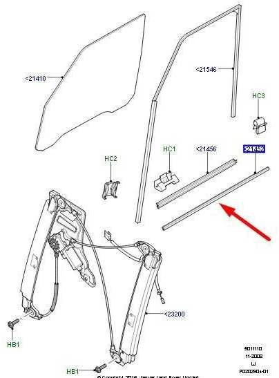 Land Rover Range Rover L322 Durų Oro Šluostelė Išorinė Originalus CGE500700