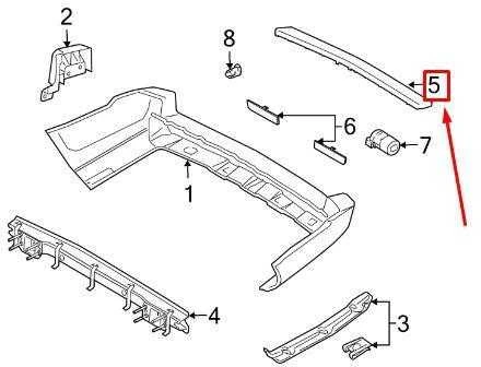 Land Rover Range Rover L322 Galinis Bumperio Pėdų Kilimėlis Originalus LR029581