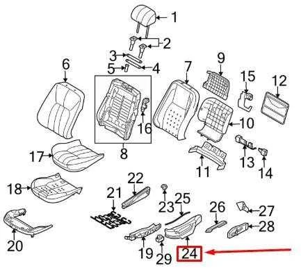LAND ROVER RANGE ROVER L322 Priekinės kairės sėdynės rėmo apdailos panelė MĖLYNA Originali HJR500031JMN