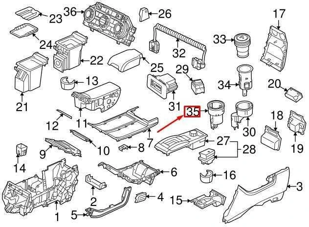 LAND ROVER RANGE ROVER SPORT L320 Cigaretės žiebtuvėlio apvadas originalus YXD500040
