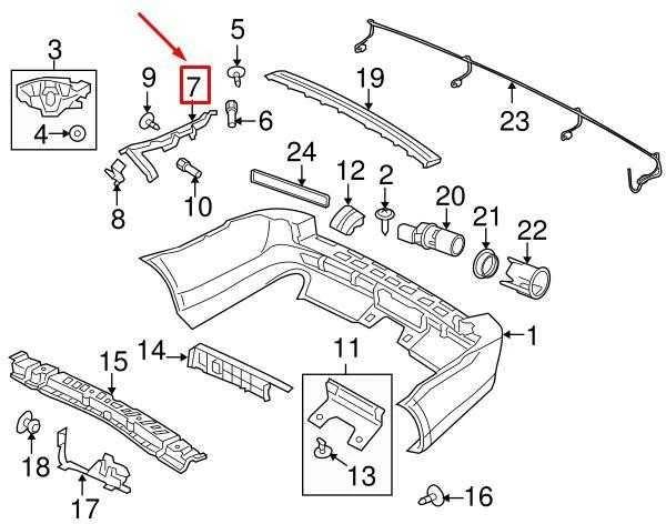 LAND ROVER RANGE ROVER SPORT L320 Galinis Dešinysis Bamperio Laikiklis LR015110 NAUJAS ORIGINALUS