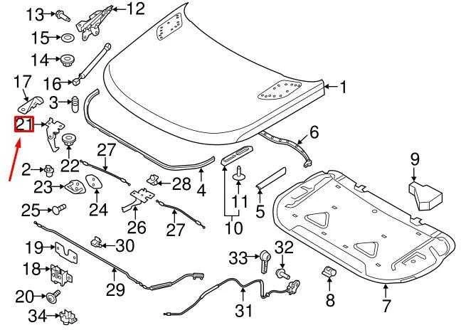 LAND ROVER RANGE ROVER SPORT L320 Kairės pusės gaubto saugos užraktas LR122950 NAUJAS ORIGINALUS