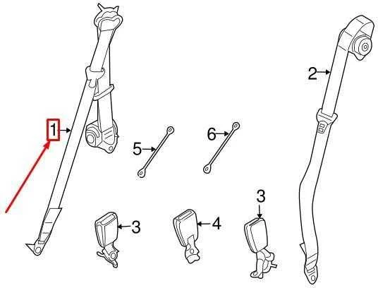 LAND ROVER RANGE ROVER SPORT L320 Kairiųjų Galinių Išorinių Sėdynių Diržas LR016451 NAUJAS ORIGINALUS