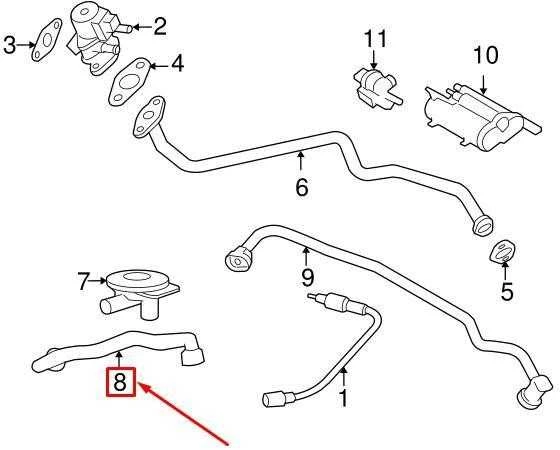 LAND ROVER RANGE ROVER SPORT L320 PCV vožtuvo žarna LR005991 NAUJA ORIGINALI