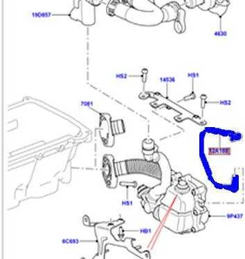 Land Rover Range Rover Vakuuminis Žarna Originalus LR011941