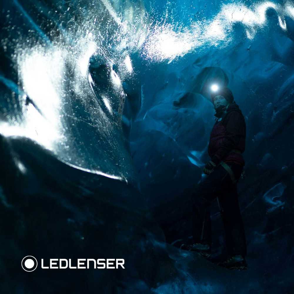 LED Lenser Ledlenser H7R Signature Juodas Headband prožektorius