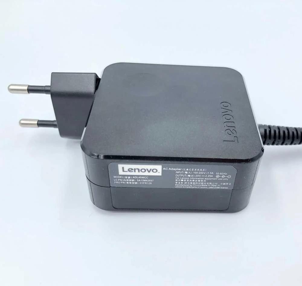 "Lenovo Ideapad" 45 W 20V 2,25A kintamosios srovės adapteris 01FR124 01FR020 01FR133 Originalus