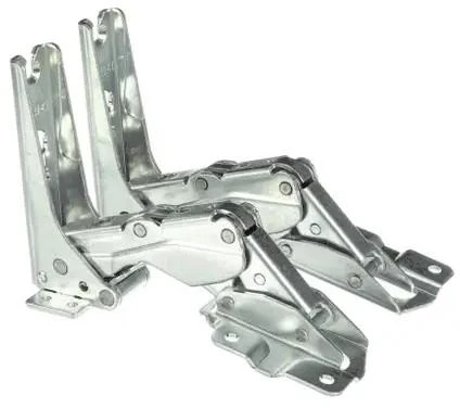Liebherr/Miele šaldytuvo šaldiklio durų vyrio rinkinys viršus apačia originalus 704009500