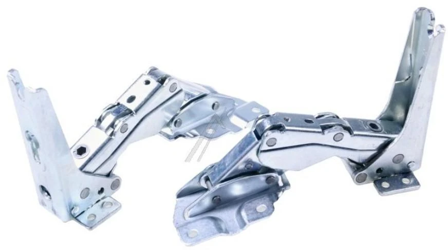 Liebherr/Miele šaldytuvo šaldiklio durų vyrio rinkinys viršus apačia originalus 704009500