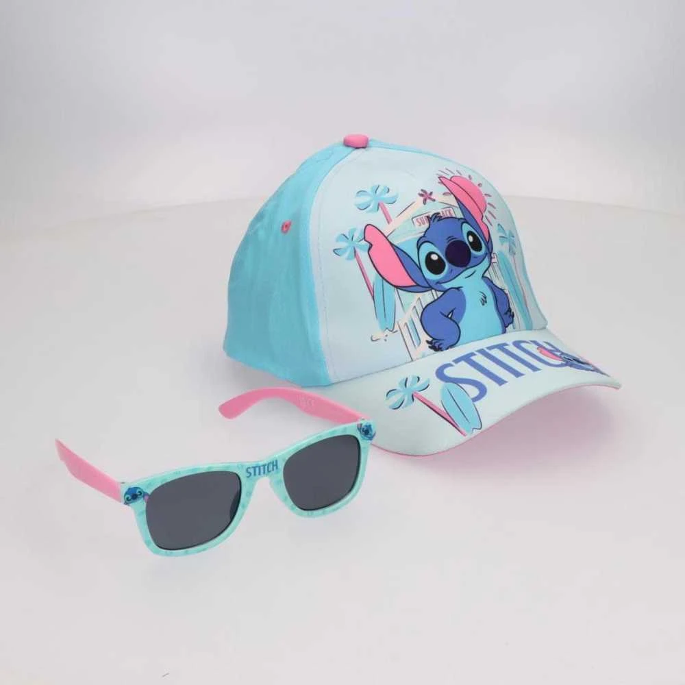 Lilo And Stitch Disney Lilo ir Stitch saulės akiniai ir kepurės rinkinys
