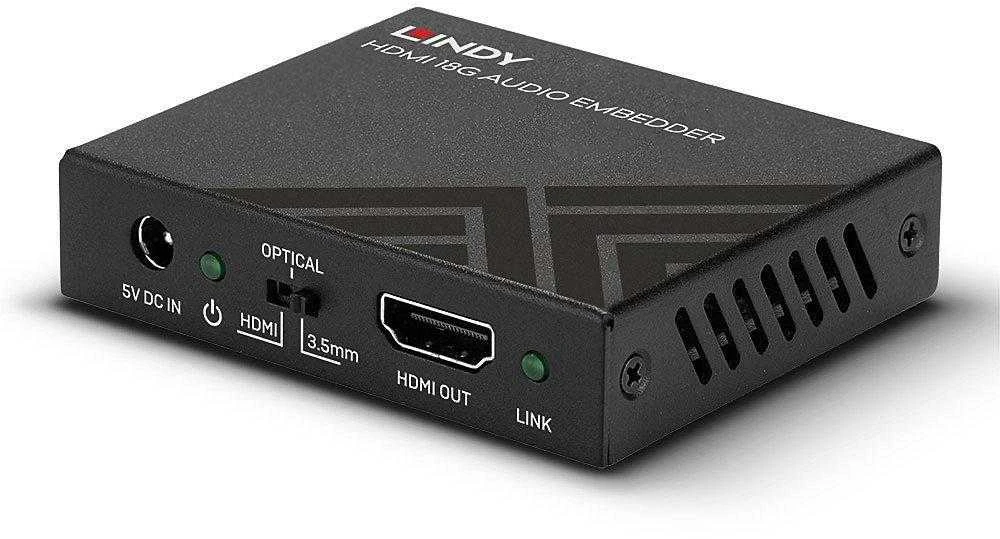 Lindy HDMI 18G garso įterpėjas