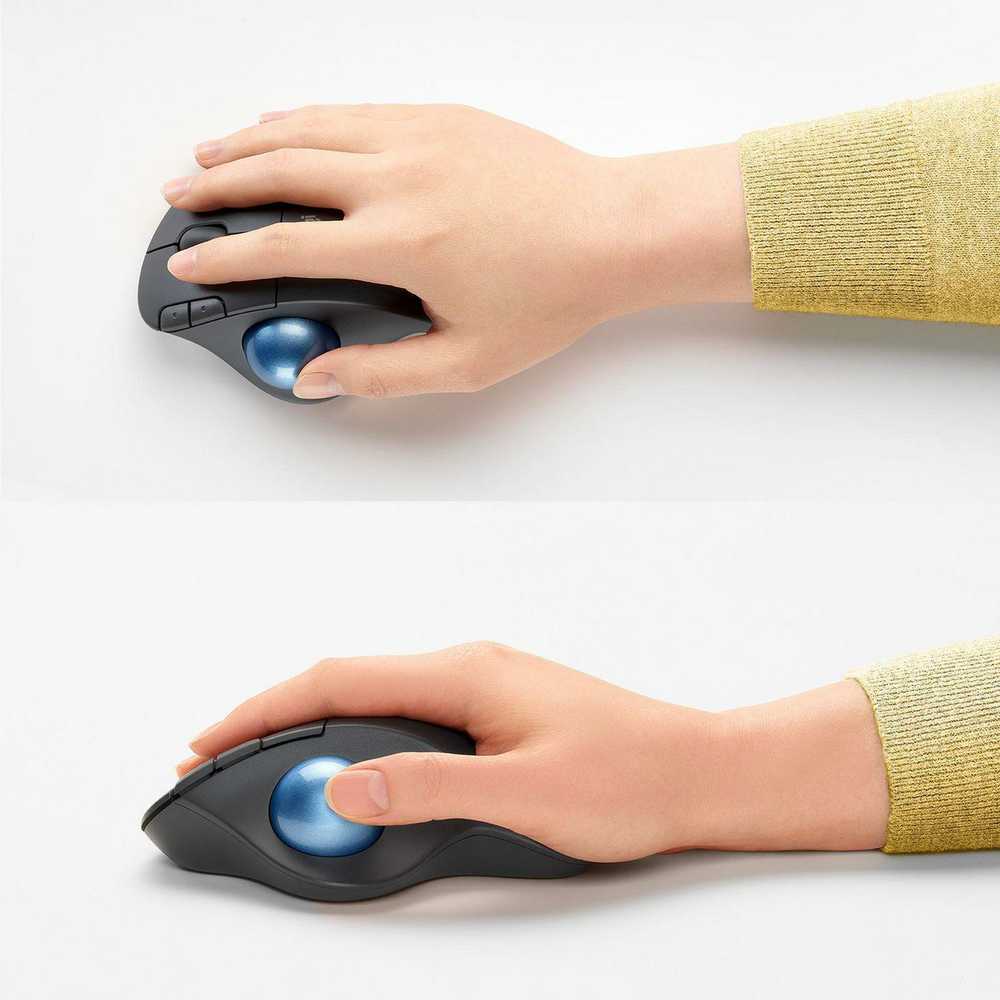 Belaidė Trackball pelė Logitech ERGO M575, juodos spalvos