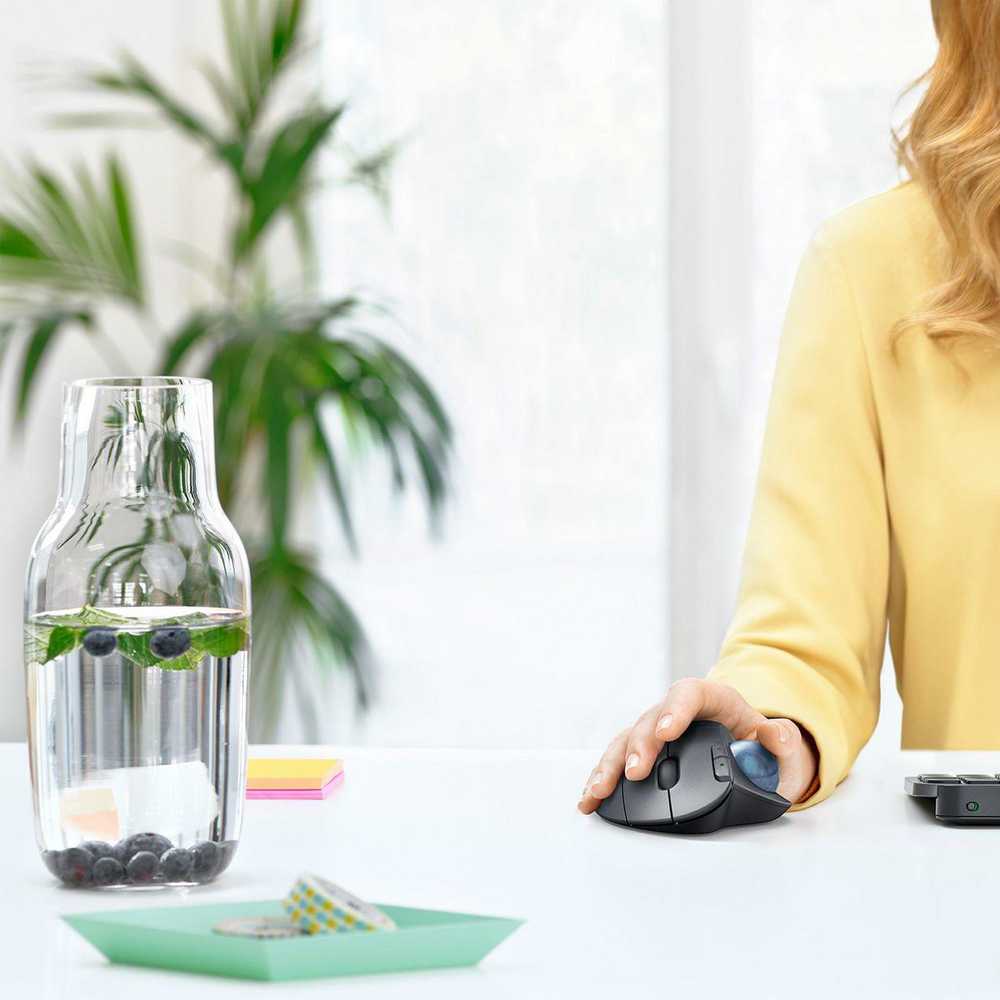 Belaidė Trackball pelė Logitech ERGO M575, juodos spalvos