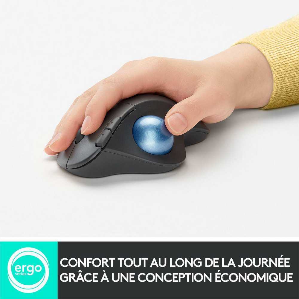 Belaidė Trackball pelė Logitech ERGO M575, juodos spalvos