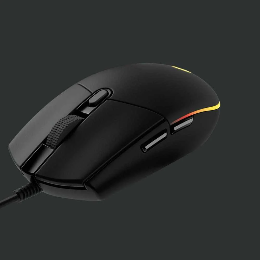 Žaidimų pelė Logitech G203 Lightsync RGB, Juodos spalvos