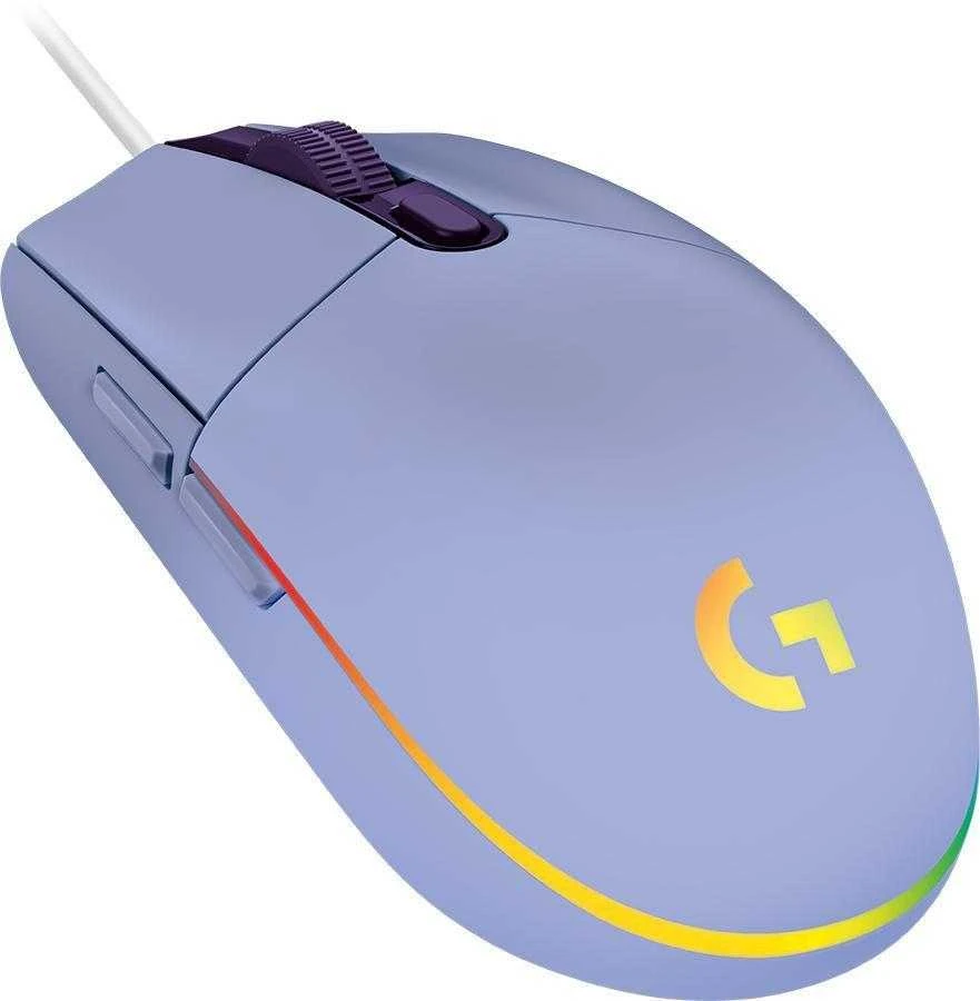 Pelė žaidimams Logitech G102 Lightsync, Alyvinė