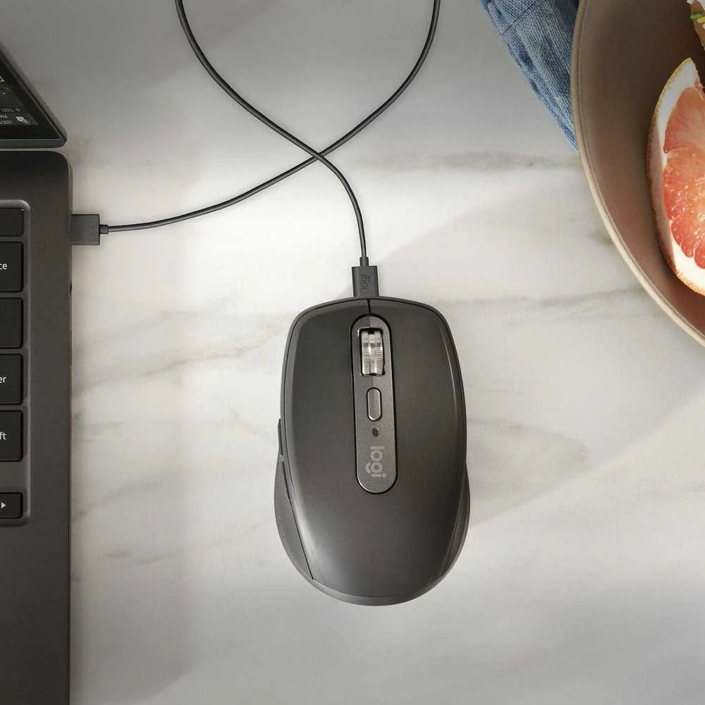 Belaidė pelė Logitech MX Anywhere 3S, rožinės spalvos