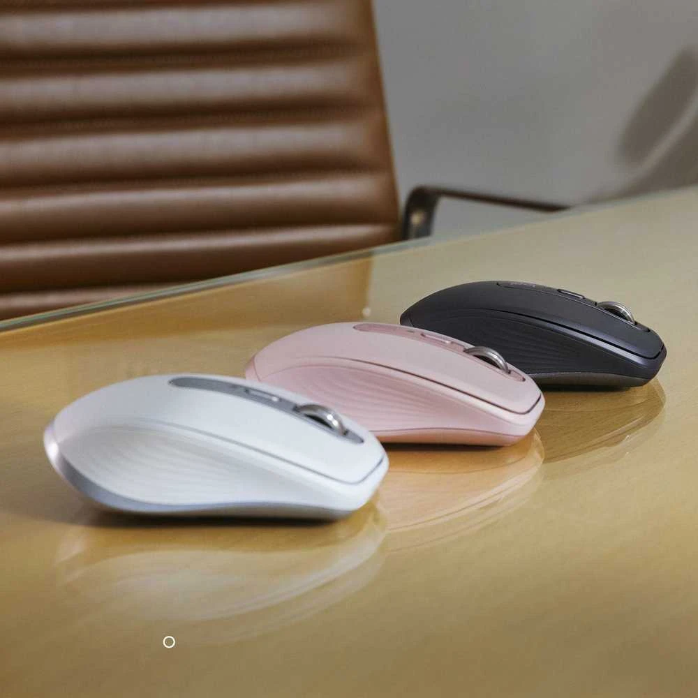 Belaidė pelė Logitech MX Anywhere 3S, šviesiai pilkos spalvos