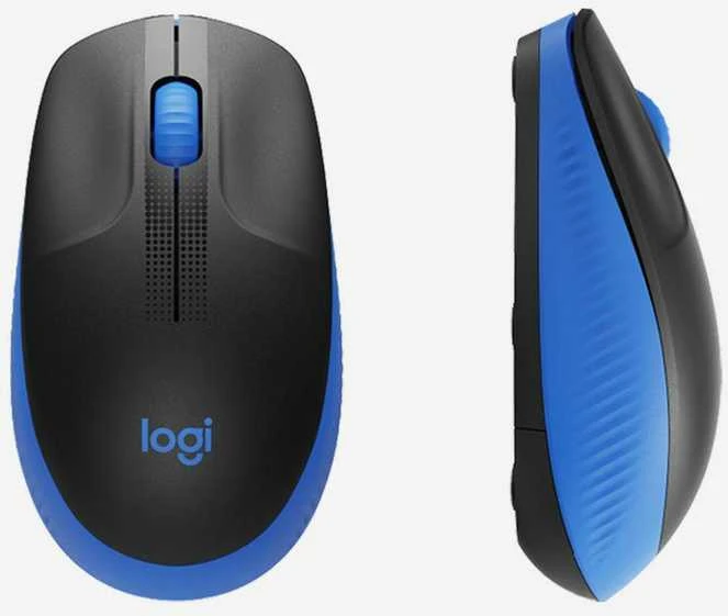 Belaidė pelė Logitech M190, mėlynos spalvos