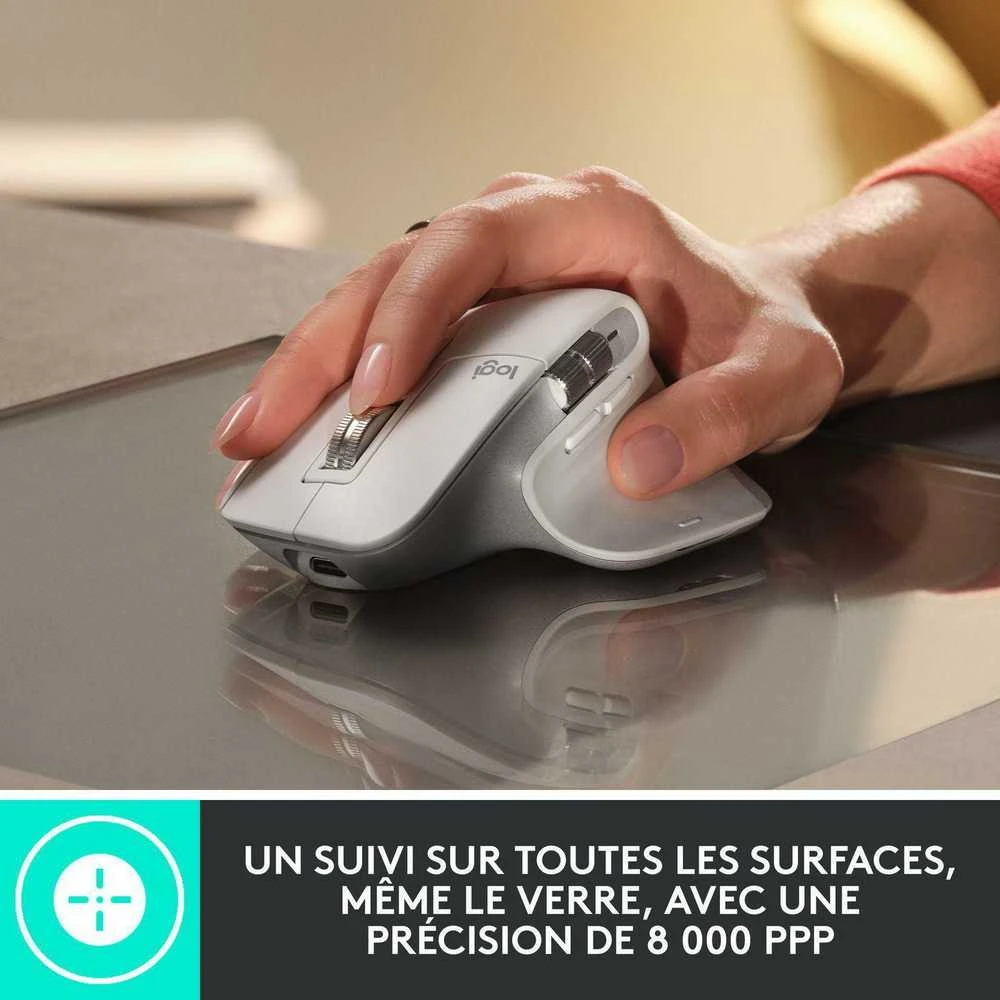 LOGITECH MX Master 3S Bluetooth pelė - grafito spalvos