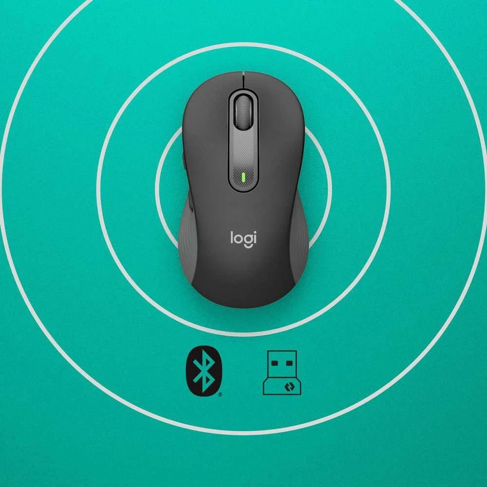 Belaidė pelė Logitech Signature M650 L, grafito spalvos