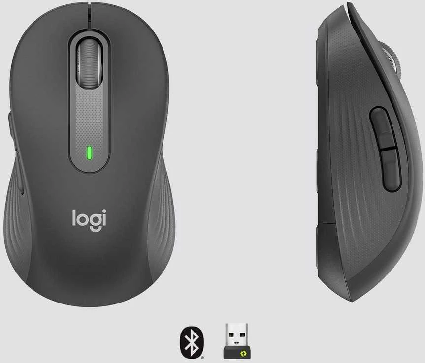 Belaidė pelė Logitech Signature M650 L, grafito spalvos