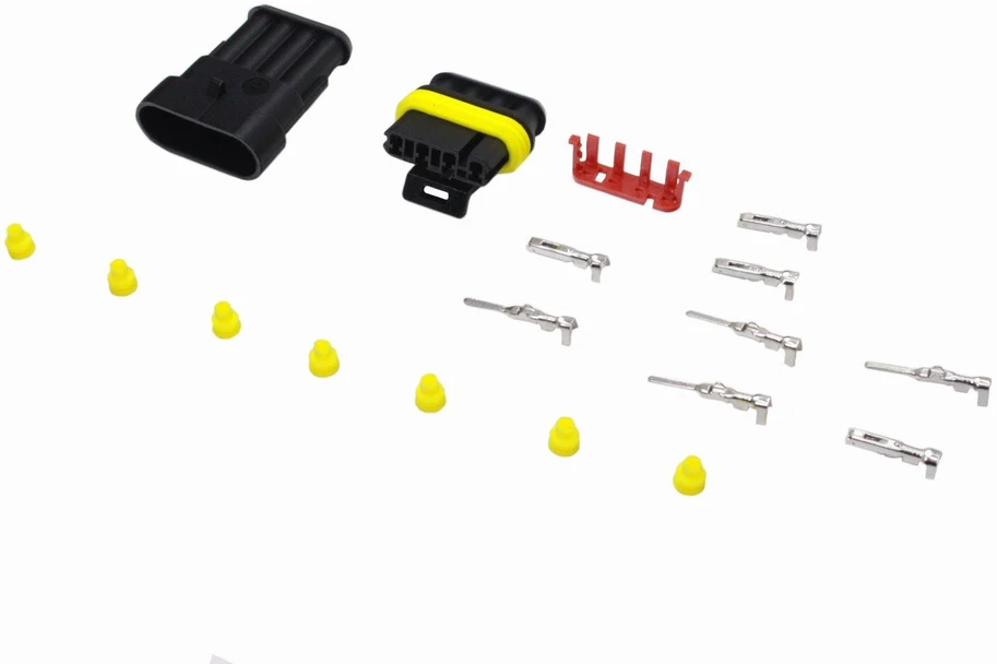 LP Oem Superseal 4 PIN jungčių rinkinys - kištukas + 4PIN lizdas - hermetiška jungtis