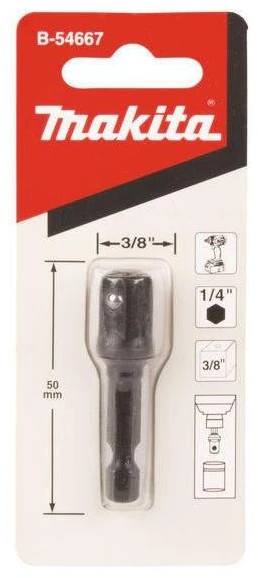 Makita Adapteris 1/4"X 3/8" B-54667