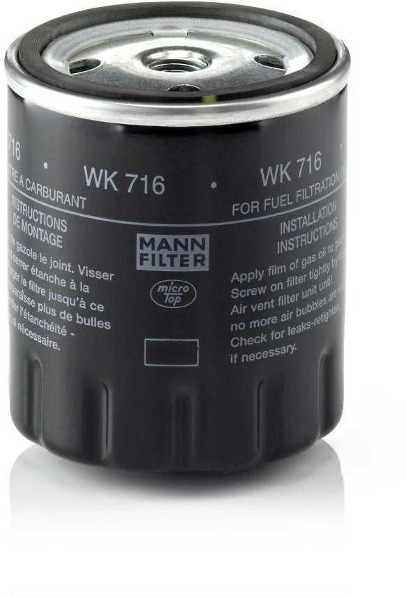 Mann Filter MANN kuro filtras WK716 Mercedes Benz W123 W126 240D 300CD 300D 300SD 300TD