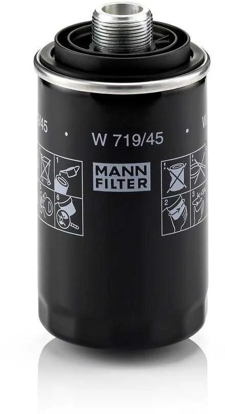 Mann Filter Mann W71945 alyvos filtras Audi VW 2.0L Turbo varikliui 2008-2017
