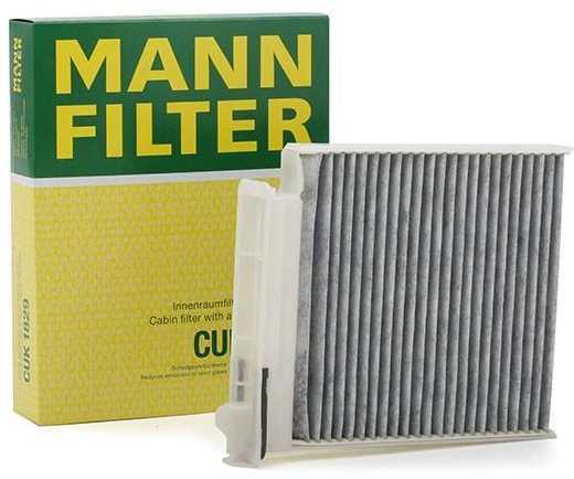 Mann Filter Žiedadulkių filtras, skirtas "Dacia Lada" "Nissan Renault" CUK1829