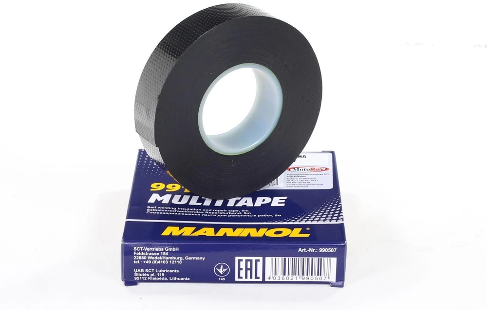 MANNOL izoliacinė juosta 25 mm 5 metrai