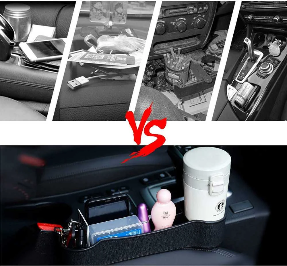 MENGH-SHOP Automobilio sėdynės saugojimo dėžė QCZYSNH01_BK-MHKJ