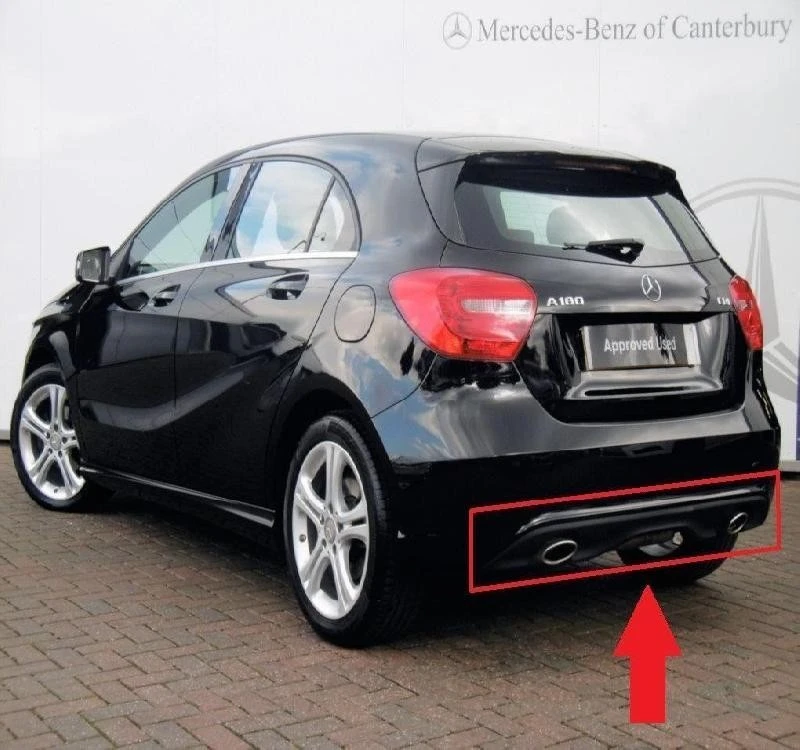 Mercedes Benz A 180 A 200 A 220 Bumper Bekleding Originalus A1768850425