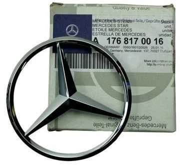 Mercedes-Benz A klasės W176 galinio bagažinės dangčio žvaigždės emblema originali A1768170016