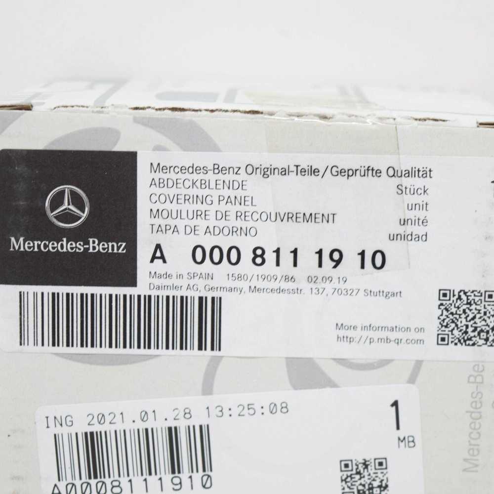Mercedes Benz Abdeckblende Cover Trim 111 CDI 115 CDI 119 V6 W636 Originalus A0008111910