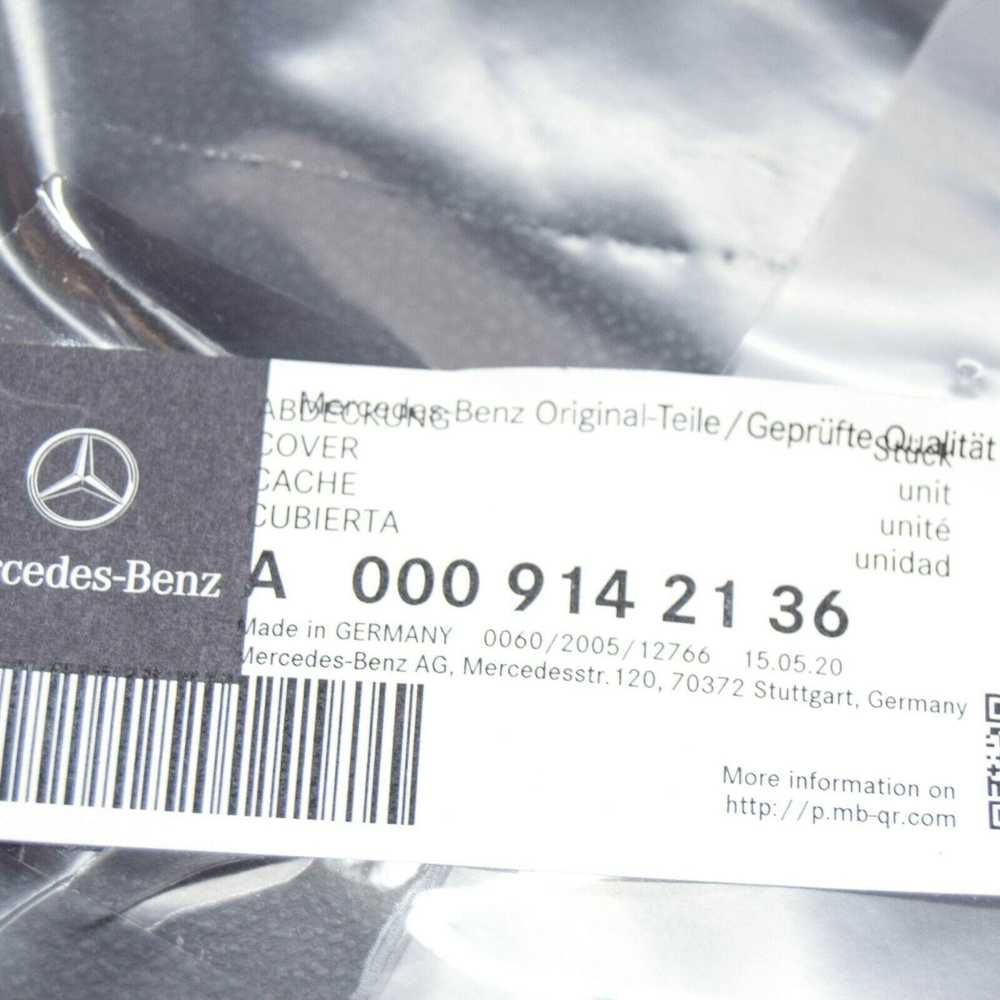 Mercedes Benz Abdeckung Cover 209 210 213 309 310 313 Originalus A0009142136