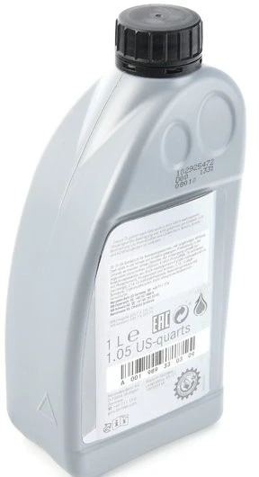 "Mercedes-Benz" ašies diferencialo alyva 75w-85 1 litras A001989330309 Originali