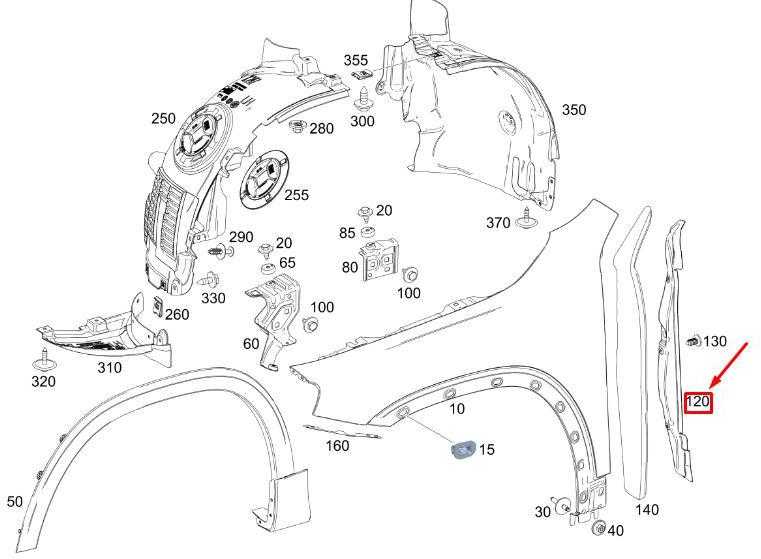 Mercedes-Benz Bamperis Dangtis EQB250 GLB180 GLB200 Originalus A2478890700