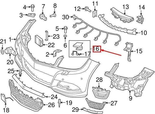 Mercedes Benz C 63 Amg Dangčio Bamperis 2007 2010 Originalus A20488044249999