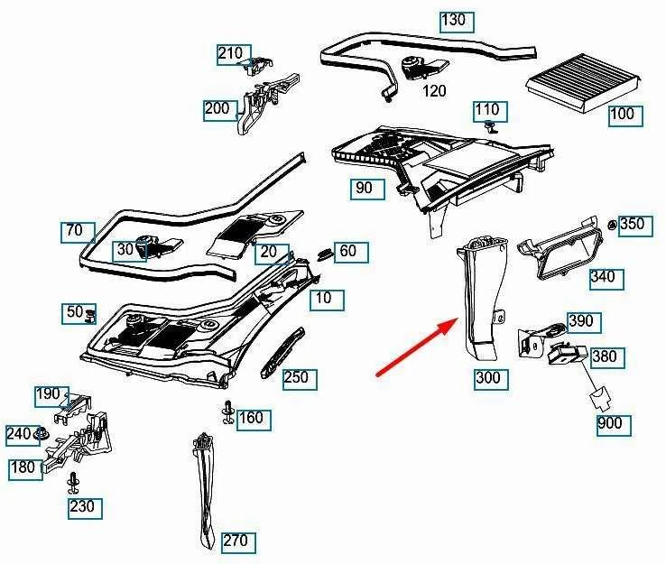 MERCEDES-BENZ C-CLASS W205 dešinysis išleidimo vožtuvas originalus A2058320500