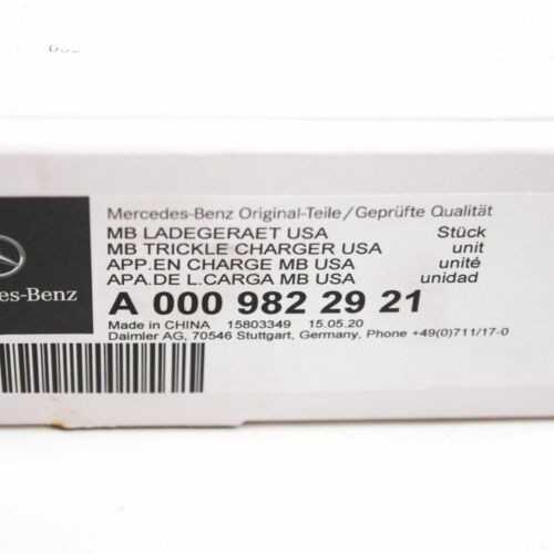 Mercedes-Benz CLA 200 CDI Akumuliatoriaus įkroviklis Originalus A0009822921