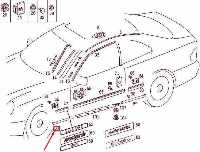 MERCEDES-BENZ CLK C208 priekinis dešinysis sparnas A2086900862 NEW GENUINE