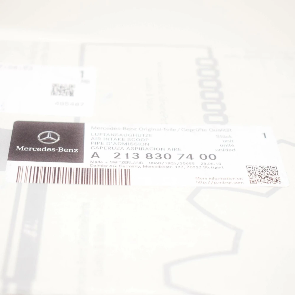 Mercedes-Benz E 300 d Sedanas Luchtinlaatkapis Originalus A2138307400