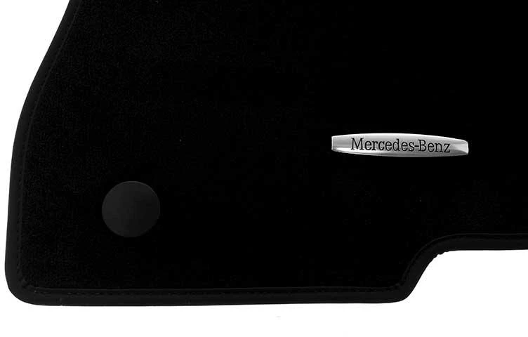 Mercedes Benz E klasė S klasė VeloursMatte Velour grindų kilimėlis originalus B66294232