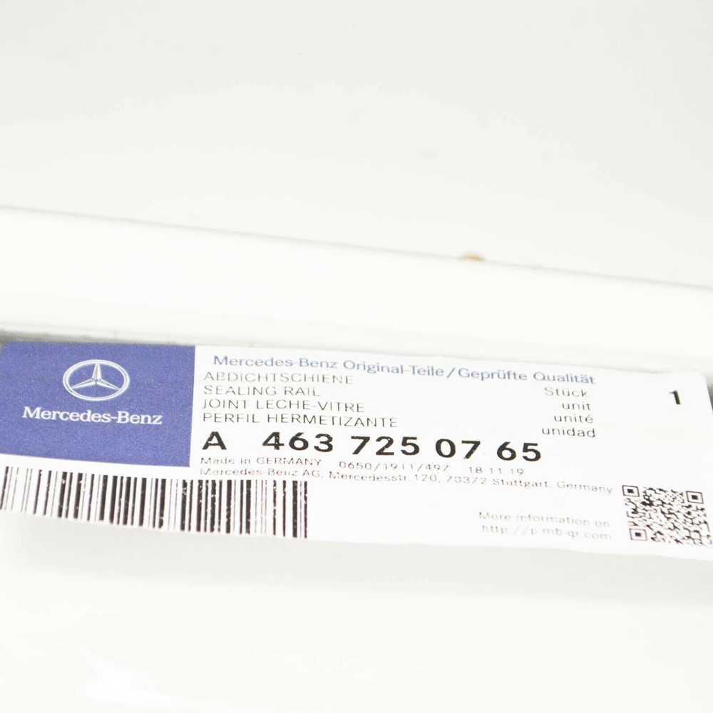 MERCEDES-BENZ G W463 priekinių durų lango sandarinimo bėgelis A4637250765 NAUJAS GENIUALUS