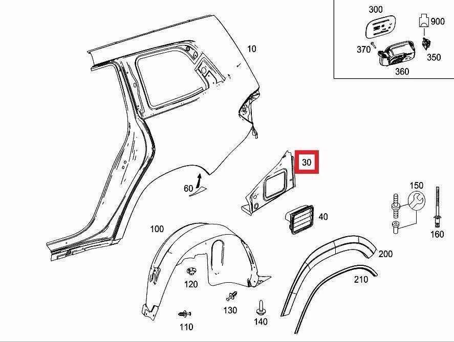 Mercedes Benz GL 350 GLS 350 Galinio Sparno Skydas Originalus A1666370460